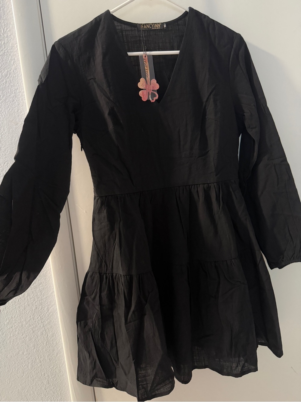 Black dress xs